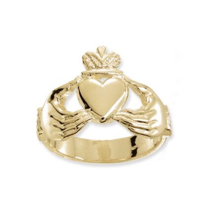 CLADDAGH,9k,9ct,18k,18ct,750,375,gold,guld