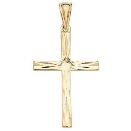 Patterned cross,18k,9k,18ct,9ct,375,750,top jewellery,goldonline