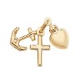 Fiath,hope,Charity,pendant,gold