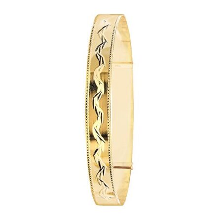 Patterned,bangle.9ct.Bangle,bracelet,top jewellery,topjwelleryuk,birmingham,topjewellerybirmingham,4mm