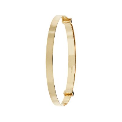 3 mm wide bangle for kids with expandable function.