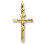 Crucifix,Cross,9k,18k,375m750,gold,guld,Top Jewellery