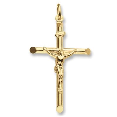 Crucifix,Cross,9k,18k,375m750,gold,guld,Top Jewellery