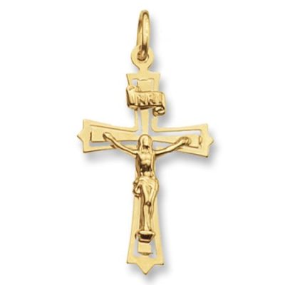 Crucifix,Cross,9k,18k,375m750,gold,guld,Top Jewellery