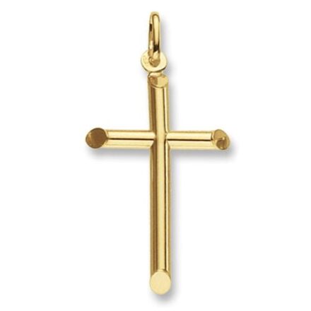 Plain cross,18k,9k,18ct,9ct,375,750,top jewellery,goldonline