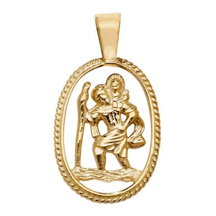 ST.Christopher,Top Jewellery,9k,18k,9ct,18ct,topjwellery