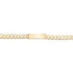2.1.Curb,ID-Bracelet,Mens ID-Bracelet,Yellow gold,Patterned Bangle,Bangle bracelet,9k,14k,18k,750,585,375,gold,guld,topjwelleryuk,top jewellery,birmingham,uk