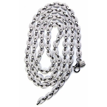 20.Silver CZ chain,925,cubiczirconia stones,zirconiastones,stones,zircoina,chian with diamond stones,chian with stones,topjewelleryuk,topjewellery,top,jewellery,uk,birmingham