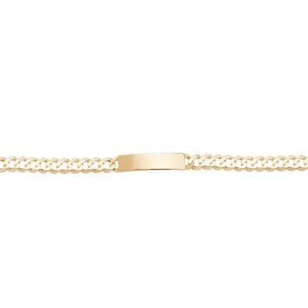 3.1.Curb,ID-Bracelet,Mens ID-Bracelet,Yellow gold,Patterned Bangle,Bangle bracelet,9k,14k,18k,750,585,375,gold,guld,topjwelleryuk,top jewellery,birmingham,uk