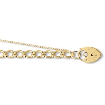 Solid Gold Bracelet Hallmark Antique