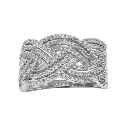9ct 0.40ct Fancy Dress Diamond White Gold Ring,white gold,Diamond Cross Over,Cross Over,Gold,Diamond,18ct,9ct,14ct,topjewellery,topjewelleryuk,birmingham