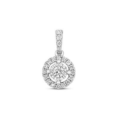 Halo 9ct diamond pendant,Diamond Pendant,9ct,14ct,375,750,585,Bezel set pendant,topjewelleryuk,birmingham