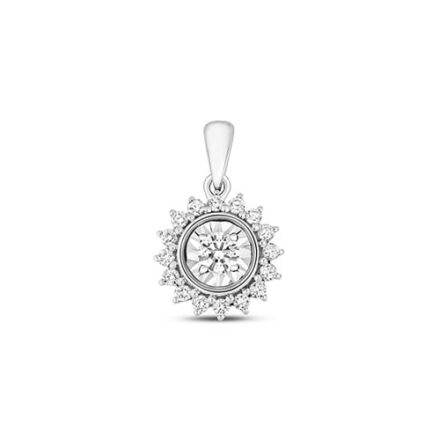 Star Illusion 9ct diamond pendant,Diamond Pendant,9ct,14ct,375,750,585,Bezel set pendant,topjewelleryuk,birmingham