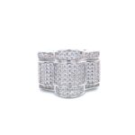 Dream Chaser Cz Silver Ring - SR00066