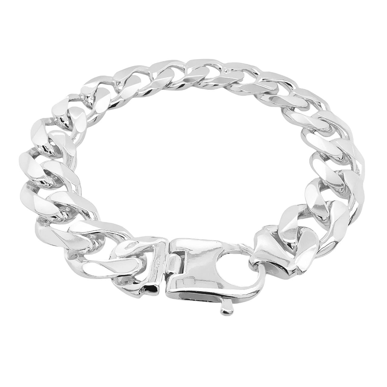 thumbnail interactive-video image 1 of 7 Inch Sterling Silver Bracelet 1 of 10