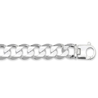 Curb Necklece,Curb Chain 17 mm Silver ,925,9ct,18ct,14ct,topjewellery,top,jewellery,topjewelleryukBirmingham,Jewellery Quarter