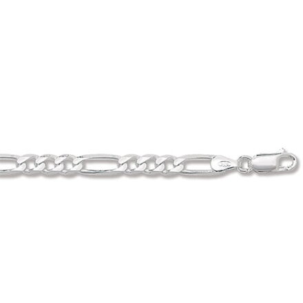 Figaro Necklece,Curb Chain 5 mm Silver ,925,9ct,18ct,14ct,topjewellery,top,jewellery,topjewelleryukBirmingham,Jewellery Quarter