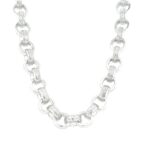 925 Sterling Silver Belcher Chain - 11 mm