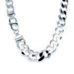 925 Sterling Silver Curb Chain 11 mm - 1006 - Image 2