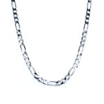 925 Sterling Silver Solid Figaro Chain - 3 mm