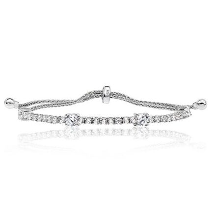 Silver 4-claw tennis Bracelet,adjustble bracelet,925,9ct,18ct,14ct,topjewellery,top,jewellery,topjewelleryukBirmingham,Jewellery Quarter