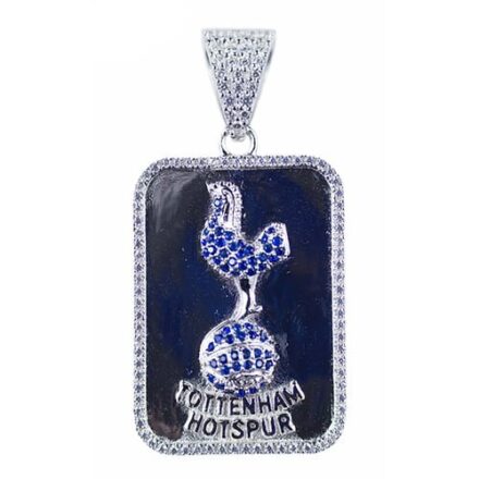 Tottenham HotSpur silver pendant,silver pendant,topjewelleryuk,top jewellery,silver,925,iced out