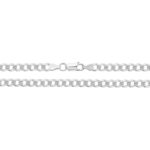 925 Sterling Silver Thick Linked Curb Chain - 5.5 mm - Image 3