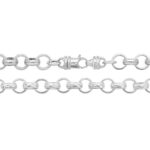 925 Sterling Silver Belcher Chain - 11 mm - Image 3