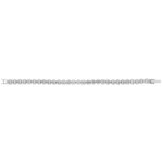 925 Sterling Silver Bezel Set Tennis Bracelet - 4 mm - Image 2