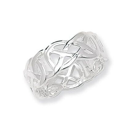 Celtic Sterling silver Signet ring 925,Signet ring, Top Jewellery UK,Birmingham,Topjewelleryuk,10mm