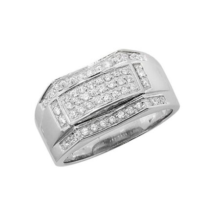 Cz mens ring Sterling silver Signet ring 925,Signet ring, Top Jewellery UK,Birmingham,Topjewelleryuk,10mm