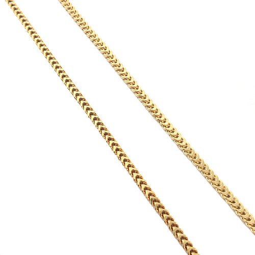 9k Yellow Gold Franco Chain - 3 mm 