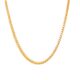 Semi Solid Franco 9k Yellow Gold Chain for Men - 3 mm