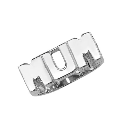 MUM Plain Sterling silver Signet ring 925,Signet ring, Top Jewellery UK,Birmingham,Topjewelleryuk