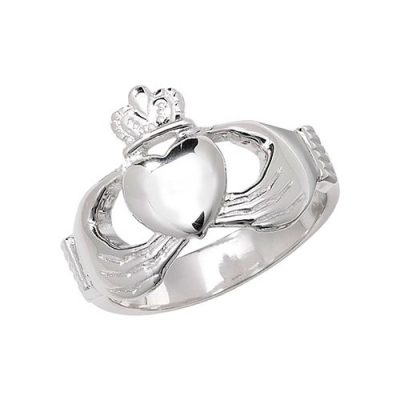 plain Claddagh Mens Ring, Gents,Mens,Claddagh Sterling silver Signet ring 925,Signet ring, Top Jewellery UK,Birmingham,Topjewelleryuk