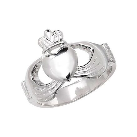 plain Claddagh Mens Ring, Gents,Mens,Claddagh Sterling silver Signet ring 925,Signet ring, Top Jewellery UK,Birmingham,Topjewelleryuk