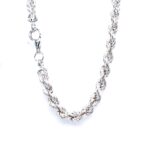 925 Sterling Silver Solid Rope Chain - 6.5 mm - Image 2