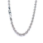 925 Sterling Silver Solid Rope Chain - 4 mm - Image 2