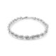5 mm rope bracelet in 925 sterling silver.