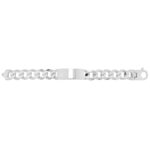 925 Sterling Silver Heavy Curb ID Bracelet - 15 mm - Image 2
