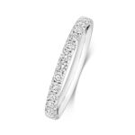 2 mm 50% Prong Set Diamond Eternity Ring - 0.50 ct