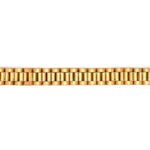 9k Yellow Gold Rolex Inspired Bracelet - 10 mm - Image 3