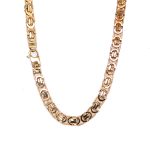 Gold chain for men in Byzantine style