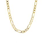 9k Yellow Gold Figaro Chain - 4 mm