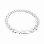 925 Sterling Silver Cuban Bracelets, solid & tight links in 7 mm width and available in 2 lengths. The bracelet is British Hallmarked and comes with a gift box. 