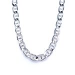 Solid Silver Anchor Chain - 6.5 mm