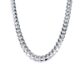 Plain and Solid Cuban 925 Sterling Silver Chain for Men – 5 mm