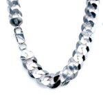 925 Sterling Silver Flat Curb Chain - 11 mm - Image 2