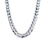 925 Sterling Silver Solid Cuban Chain - 6 mm