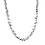 5.5 mm wide Solid Cuban chain for men and women 20 inches, 22 inches, 24 inches, 26 inches, 28 inches, 30 inches.
